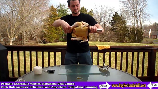 Rotisserie Chicken Recipe – How to Grill Rotisserie Chicken