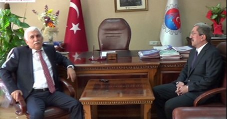 Karabük Valisi Orhan Alimoğlundan Başkan Vergiliye Ziyaret