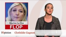 Le Top : Ségolène Royal Le Flop : Marine Le Pen