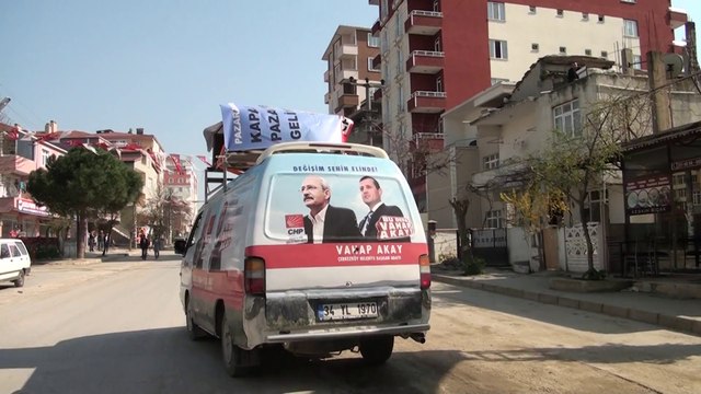VAHAP AKAY'IN CHP ÇERKEZKÖY BELEDİYE BAŞKAN ADAYININ 30.MART.2014 YEREL SEÇİM KONVOYU-7/7