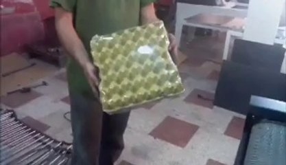 4000 SS - Yumurta Paketleme Videosu Yarı Oto.
