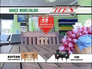 hes bahçe mobilya video