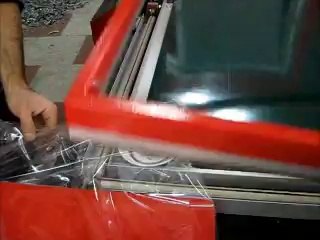 Bardak ve altlık paketleme videosu yarı otomatik