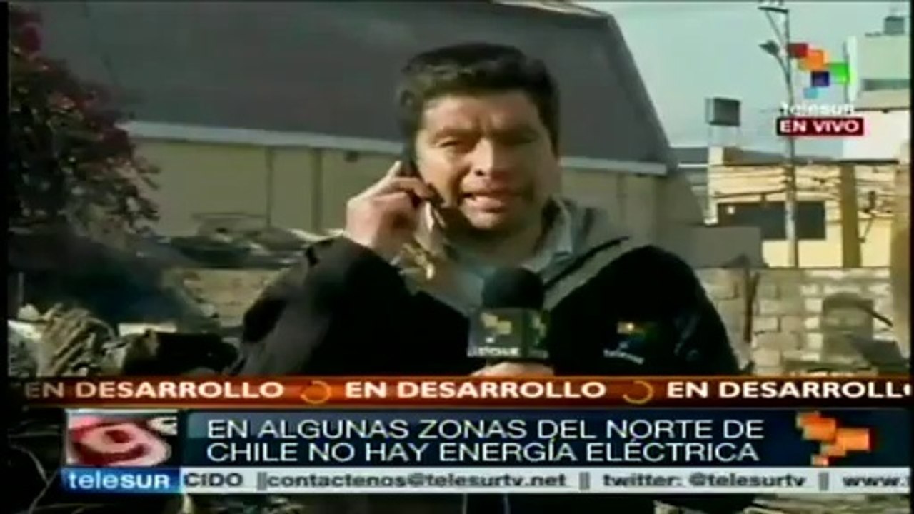 Varias réplicas telúricas mantienen en la incertidumbre a Iquique