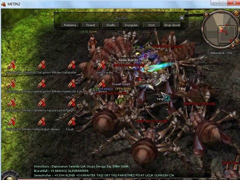 Metin2 mehmetçikte PscoZZ hile kullanıyor