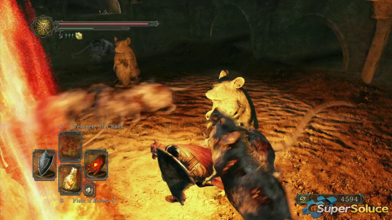 Dark Souls II - Combat contre l'Avant-Garde du Roi Rat
