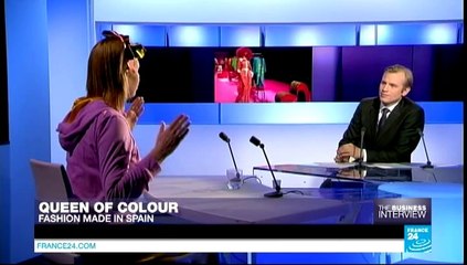 THE BUSINESS INTERVIEW - Agatha Ruiz de la Prada, Spanish designer