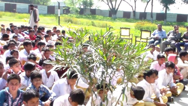 Haji Lal Din Bajwa's address at Govt High School Ban Bajwa