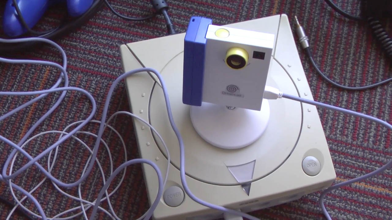 CGR filmed with SEGA DREAMCAST DREAMEYE!!! Dreamcast 2 demands.