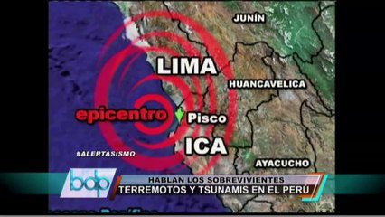 Download Video: VIDEO: Así fueron los terremotos y tsunamis más fuertes que afectaron Lima