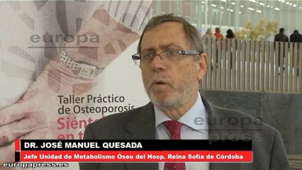 下载视频: La Osteoporosis afecta en España a 1 de cada 3 mujeres