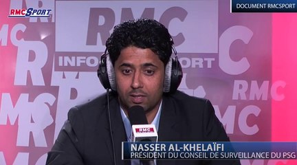 Exclusivité RMC Sport / Al-Khelaïfi : "Quatre semaine d'absence pour Zlatan" 03/04