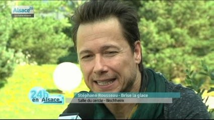 Stéphane Rousseau brise la glace