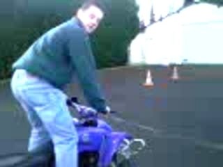 quad en dérapage controlé