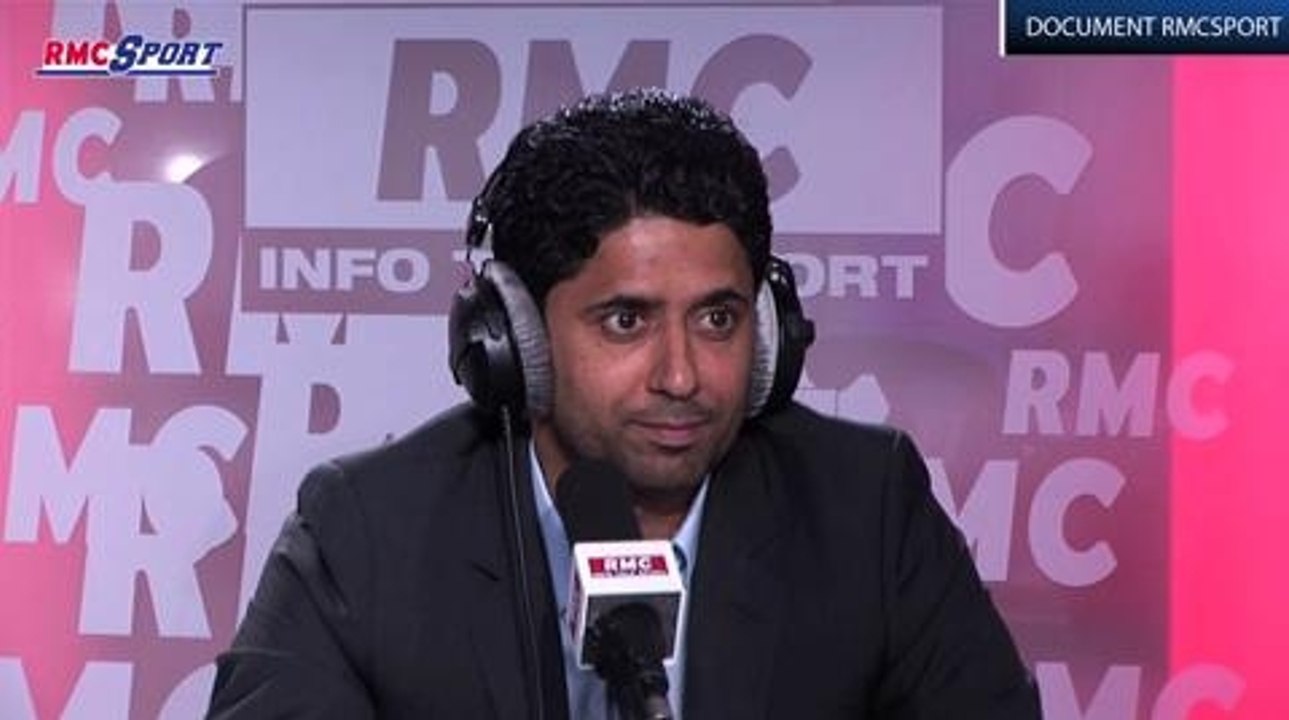Exclusivité RMC Sport / Al-Khelaïfi : "J'espère que Blanc va prolonger cette semaine" 03/04