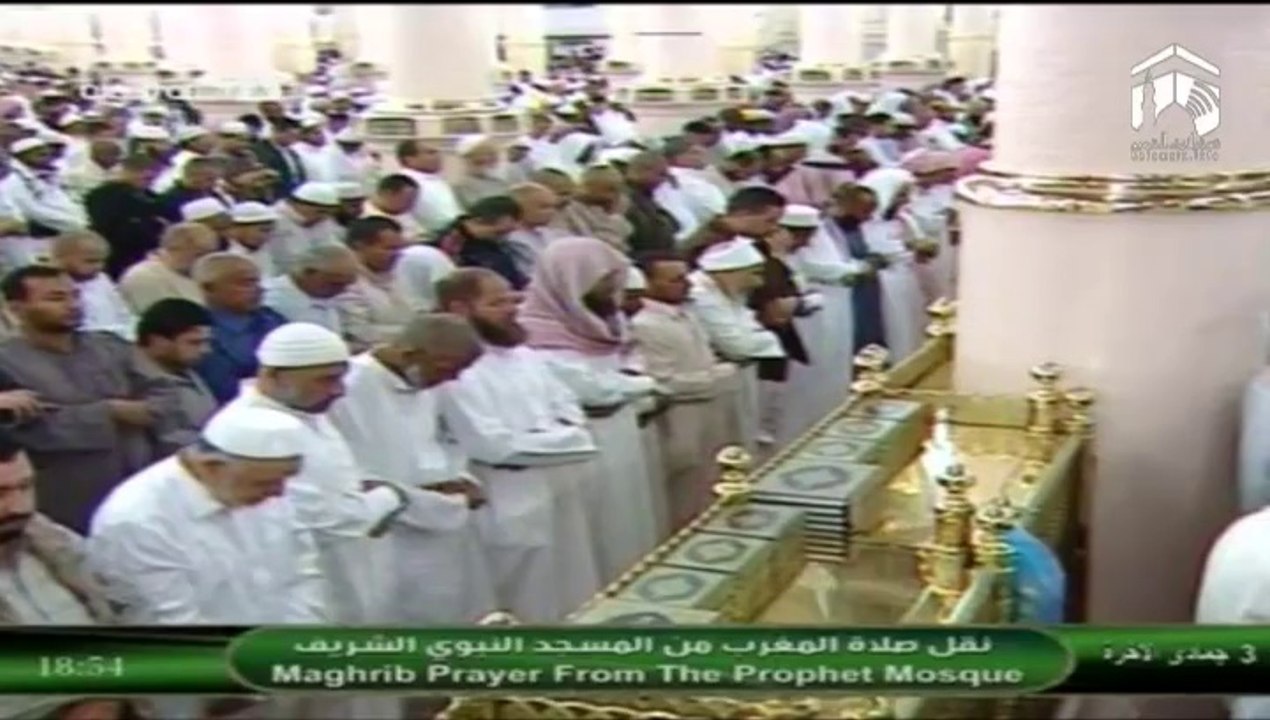 3rd April 2014 Madeenah Maghrib led by Sheikh Hudhaify