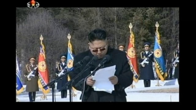 North Korea: Kim Jong-un meets soldiers in bizarre footage