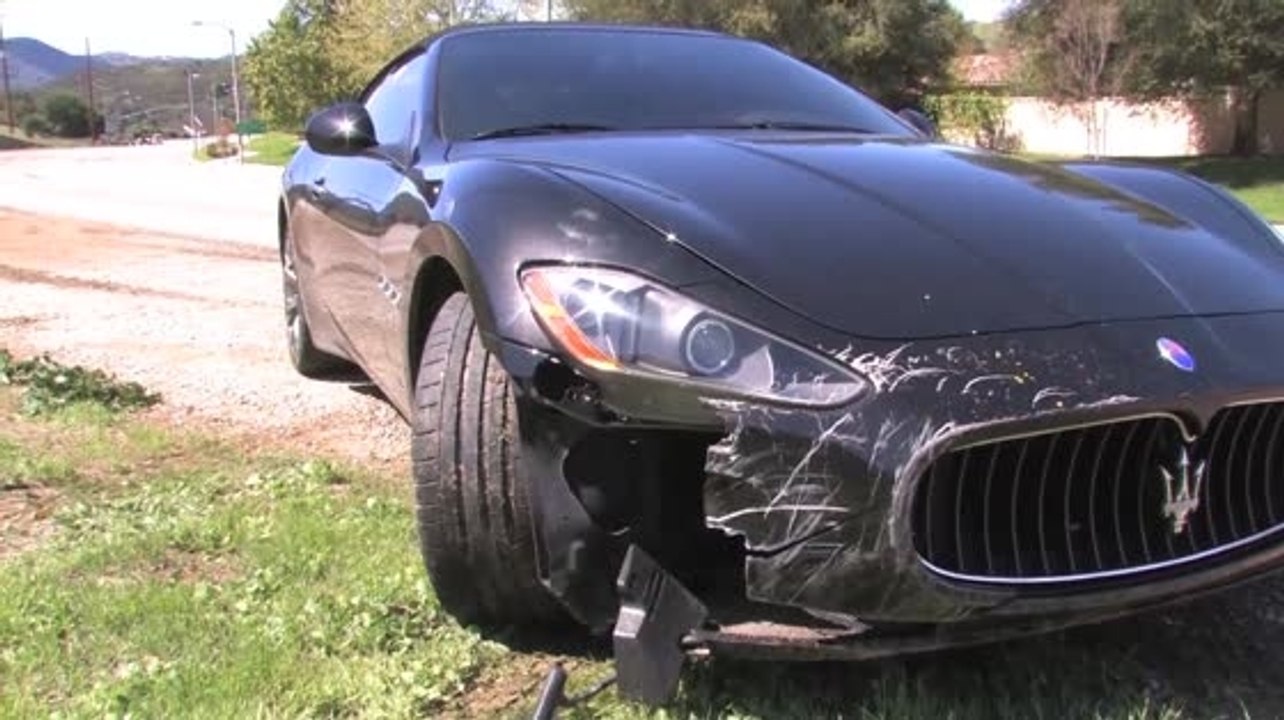 Brooke Burke Charvet hatte einen Unfall mit ihrem Maserati