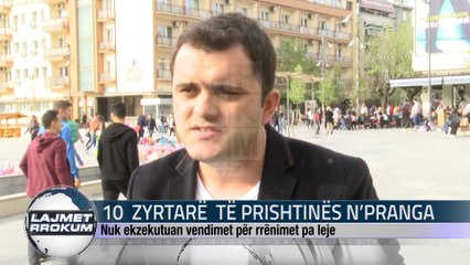 10 ZYRTARE TE KOMUNES SE PRISHTINES N'PRANGA