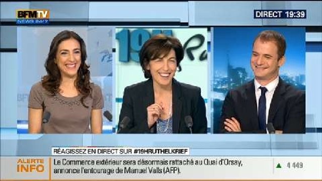 Anna Cabana et David Revault d'Allonnes: le face à face de Ruth Elkrief - 03/04