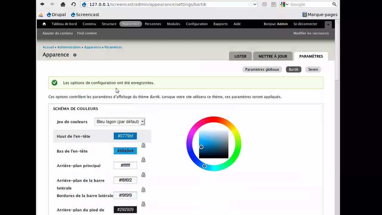 Drupal 7 ajouter son logo, et favicon