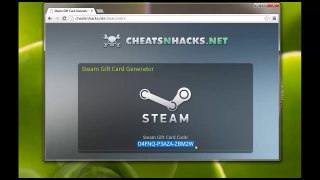 Gratuit Carte-cadeau Générateur FREE Hack Steam Online Gift Card Generator - Wallet Code Generator 2014