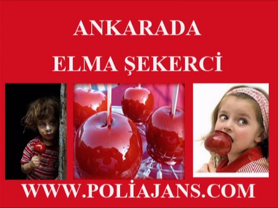 ANKARADA ELMA ŞEKERCİ