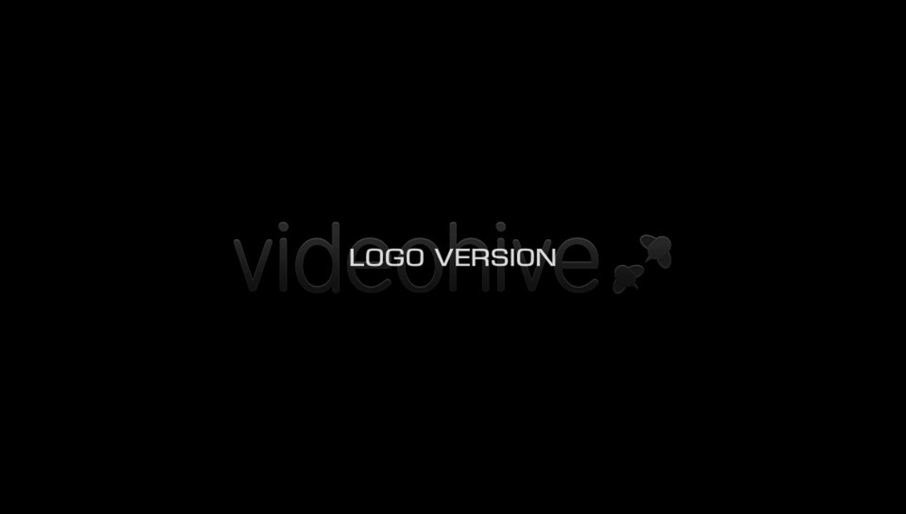 Glitch Logo Reveal