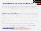 2018 Global Flight Management Systems Industry Analysis and Forecasts in Research Report