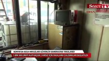 Hırsızlar güvenlik kamerasına yakalandı