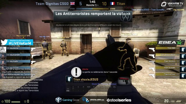 Titan vs Dignitas - ESEA XVI - Inferno