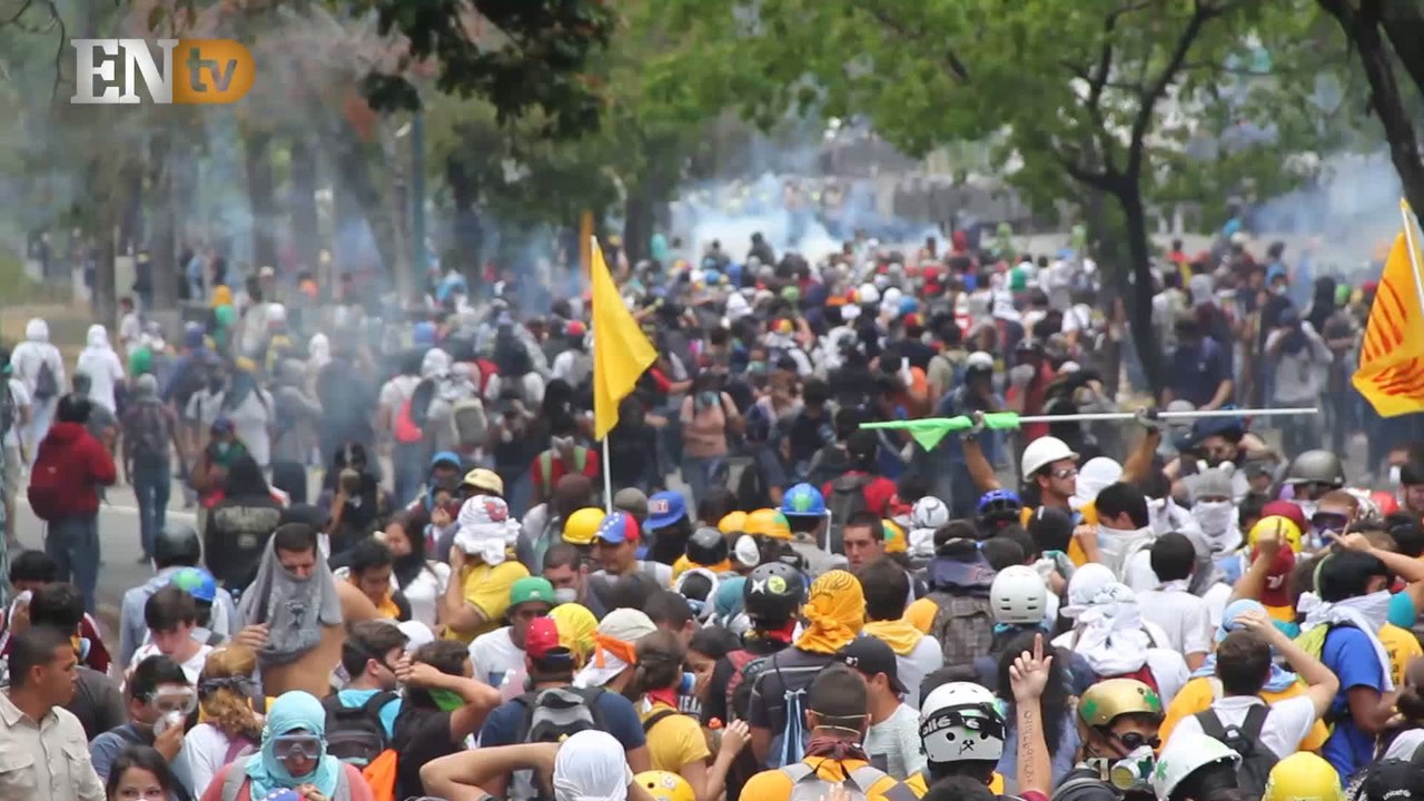 Represión en la UCV 3A