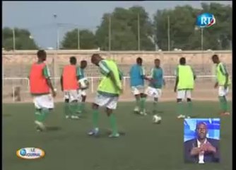 L`equipe nationale de Djibouti U20 se prepare
