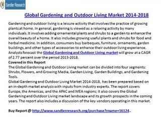 World Gardening and Outdoor Living Market dominated by Lowe’s Companies Inc.