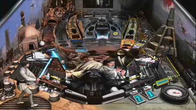 Star Wars Pinball : Heroes Within - La table A New Hope