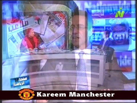 الاعلاميه مني عبد الكريم في صفحه الرياضه مع الناقد الرياضي جمال الزهيرى 3 ابريل 2014