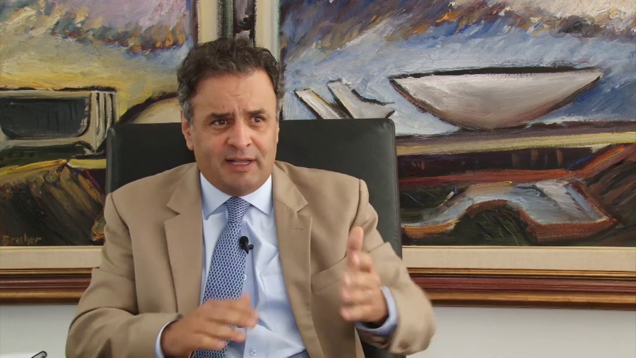 O governo do PT tem um baixo padrão ético diz Aécio Neves