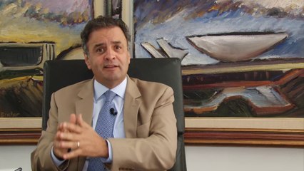 Eu não vou fazer um governo de partidos e aliados diz Aécio Neves