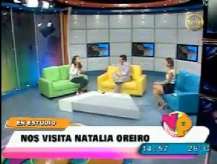 Наталья в передаче Verano Perfecto в Уругвае