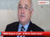TBMM Başkanı Çiçek - AYM'nin twitter kararı -
