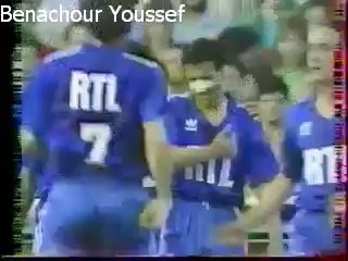 Aziz bouderbala vs Olympique Marseille - Coupe de France - 1/2 finale - 1989/1990