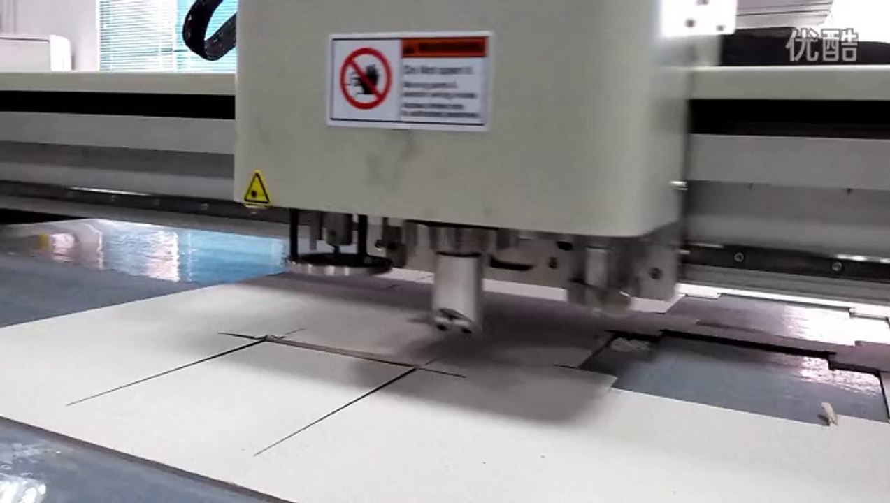 chipboard grey board 45 degree V cut gift box making sample cutter