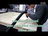 die making milling bit cut wood board machine