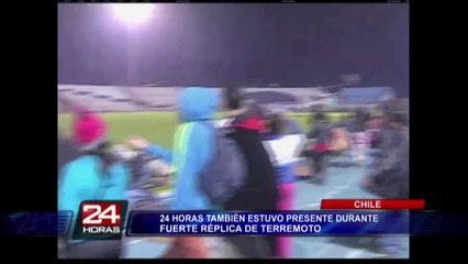 Dos fuertes réplicas se sintieron en el norte de Chile en menos de 24 horas (2/4)