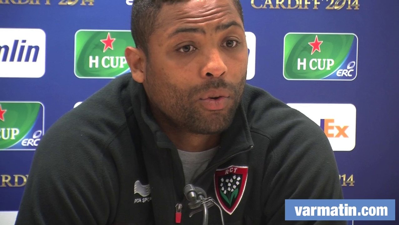 VIDEO. Delon Armitage avant RCT-Leinster: "On aime bien les challenges comme ça"