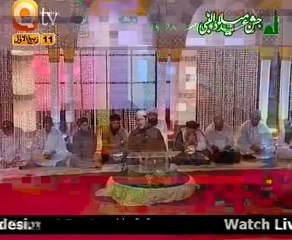 URDU NAAT (Sarkare Do Alam k rukh per) ZULFIQAR ALI Naat Mehfil in Qtv