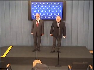 Poseł Maciej Łopiński - Konferencja prasowa