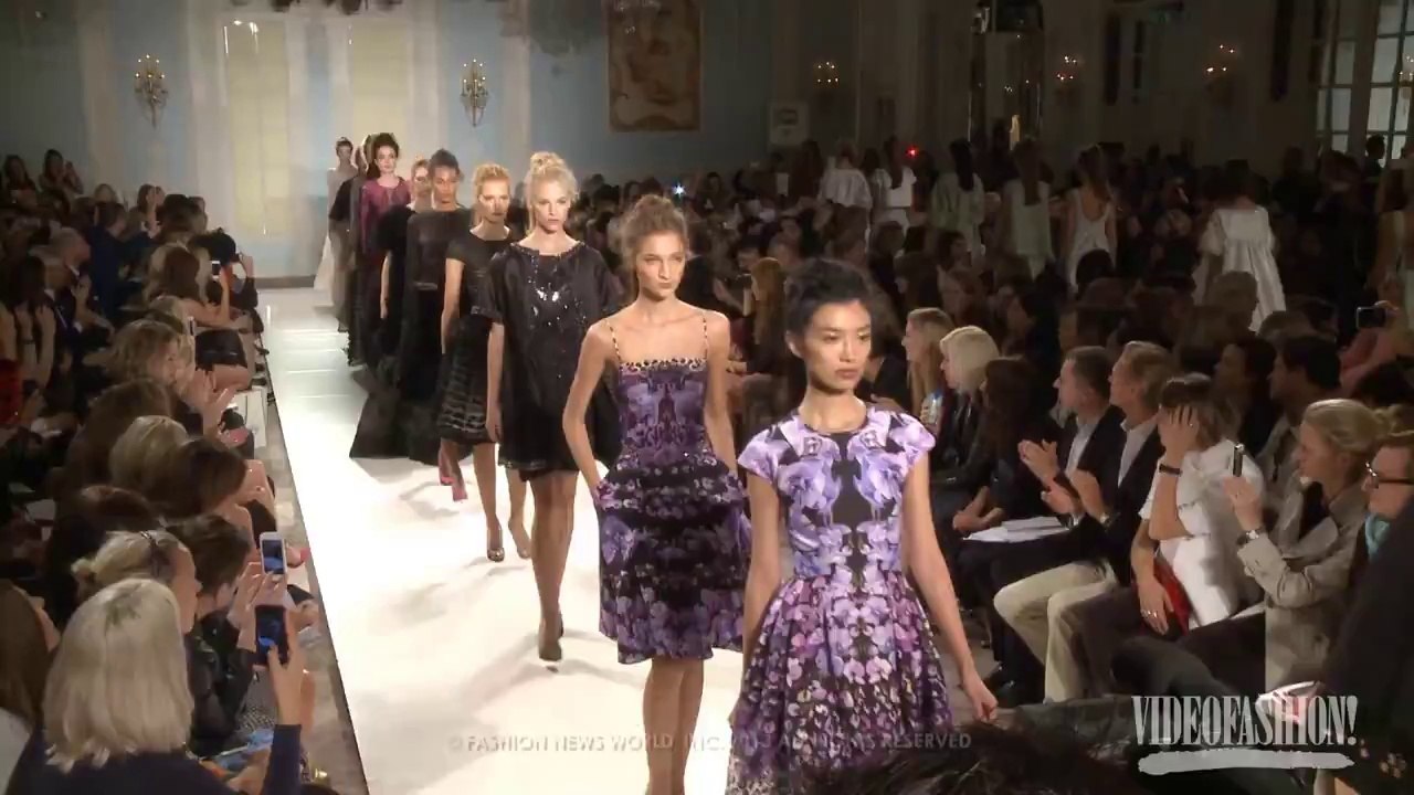 FIRST LOOK: Temperley London - London Fashion Week Spring 2014 - Videofashion