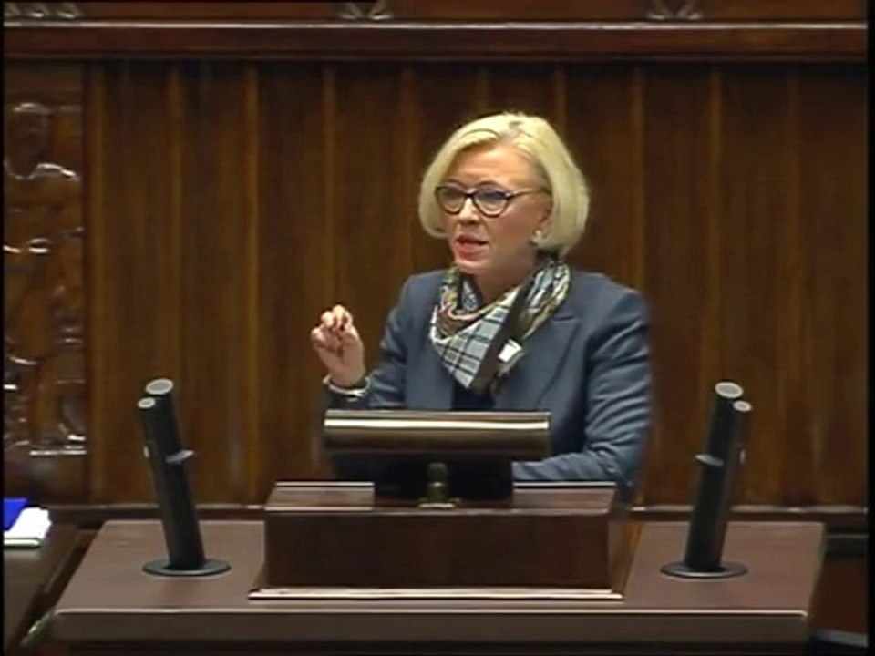 Poseł Marzena Machałek - Wystąpienie z dnia 03 kwietnia 2014 roku.