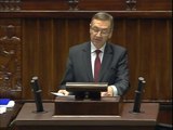 Poseł Stanisław Szwed - Wystąpienie z dnia 03 kwietnia 2014 roku.